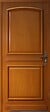 GD MENUISERIES - Porte d'entrée Bois Pleine Garnier, H215 x L80 cm Côte Tableau p.Gauche - vignette