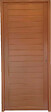 GD MENUISERIES - Porte d'entrée Bois Pleine Laura, H215 x L90 cm Côte Tableau p. Gauche - vignette