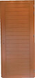 GD MENUISERIES - Porte d'entrée Bois Pleine Laura, H215 x L90 cm Côte Tableau p. Gauche - vignette