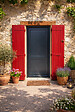 GD MENUISERIES - Porte d'entrée Bois Pleine Elina, H215 x L90 cm Côte Tableau, p.Droit - vignette