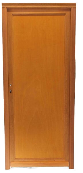 GD MENUISERIES - Porte De Service Bois pleine Armagos, H200 x L80 cm Côte Tableau p.Droit - large