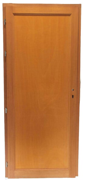 GD MENUISERIES - Porte De Service Bois pleine Armagos, H200 x L80 cm Côte Tableau p.Droit - large