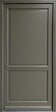 GD MENUISERIES - Porte d'entrée Bois Pleine Elixir Vert Gris Olive, H215 x L90 cm Côte Tableau p.Droit (Poignée, Barillet ref N158RPL -IN158RCI) - vignette