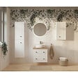 NATUREL - Meuble de salle de bain haut Naturel Forli 40x78,5x22 cm blanc (FORLIN40BI) - vignette