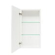 NATUREL - Meuble de salle de bain haut Naturel Forli 40x78,5x22 cm blanc (FORLIN40BI) - vignette