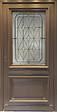 GD MENUISERIES - Porte d'entrée Bois Vitrée Camille Gris Quartz, H215 x L90 cm Côte Tableau p.Droit - vignette