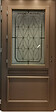 GD MENUISERIES - Porte d'entrée Bois Vitrée Camille Gris Quartz, H215 x L90 cm Côte Tableau p.Droit - vignette