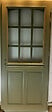 GD MENUISERIES - Porte d'entrée Bois Vitrée Andore Vert Gris Olive, H215 x L90 cm Côte Tableau p.Gauche - vignette