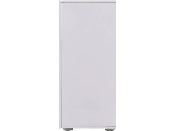 HABITAT ET JARDIN - Buffet LED "Bogota" - 155 x 40 x 92 cm - Chêne / Blanc laqué - large
