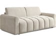 HABITAT ET JARDIN - Canapé lit convertible express "Isadora" - Matelas 18 cm - Couchage 140 cm - 3 places - Beige - vignette