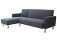 HABITAT ET JARDIN - Canapé d'angle tissu réversible "Rio" - 4 places - Gris - vignette