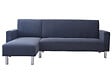HABITAT ET JARDIN - Canapé d'angle tissu réversible "Rio" - 4 places - Gris - vignette
