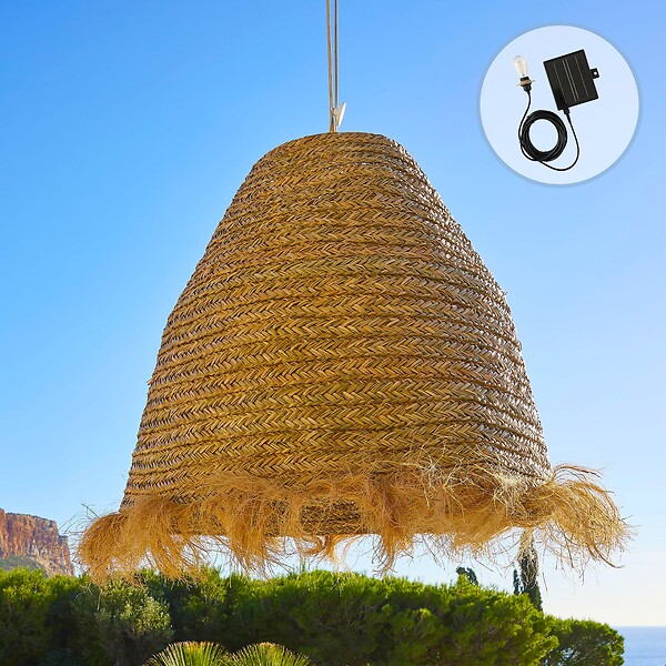LUMISKY - Suspension solaire bohème BIG ANAFI SOLAR D100 cm - large