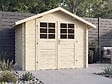 HABITAT ET JARDIN - Abri de jardin en bois "Beaufort" - 6.94 m² -  287 x 241 cm - 28 mm - vignette