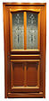 GD MENUISERIES - Porte d'entrée Bois Vitrée Vauban, H200 x L80 cm Côte Tableau p.Droit - vignette