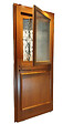 GD MENUISERIES - Porte d'entrée Bois Vitrée Vauban, H215 x L80 cm Côte Tableau, p.Gauche (Poignée, Barillet ref 010403RFP) - vignette