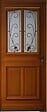 GD MENUISERIES - Porte d'entrée Bois Vitrée Mathis, H200 x L90 cm Côte Tableau p. Gauche - vignette