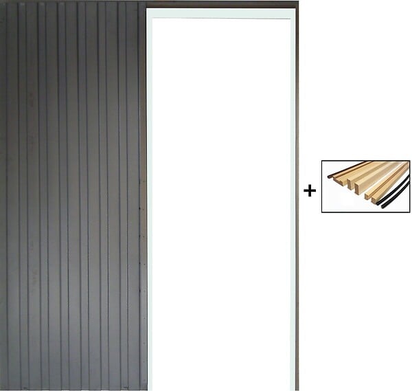 GD MENUISERIES - Galandage, Kit de Finitions Pour Porte En 73 cm - large