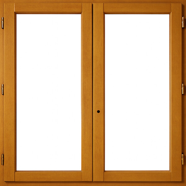 GD MENUISERIES - Fenetre Bois 2 Vantaux H145 x L100 cm Côte Tableau - large