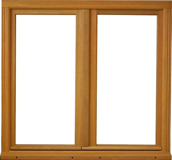 GD MENUISERIES - Fenetre Bois 2 Vantaux H145 x L100 cm Côte Tableau - large