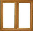 GD MENUISERIES - Fenetre Bois 2 Vantaux H145 x L100 cm Côte Tableau - vignette