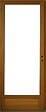 GD MENUISERIES - Porte Fenetre Bois 1 Vantail H215 x L80 cm Côte Tableau Tirant Gauche - vignette
