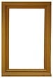 GD MENUISERIES - Fenetre Bois 1 Vantail H60 x L50 cm Côte Tableau Tirant Droite, poignee (ref 010220F9) - vignette
