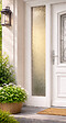 GD MENUISERIES - Fixe Lateral Bois Exo Prepeint Blanc H215 x L40 cm Côte Tableau - vignette