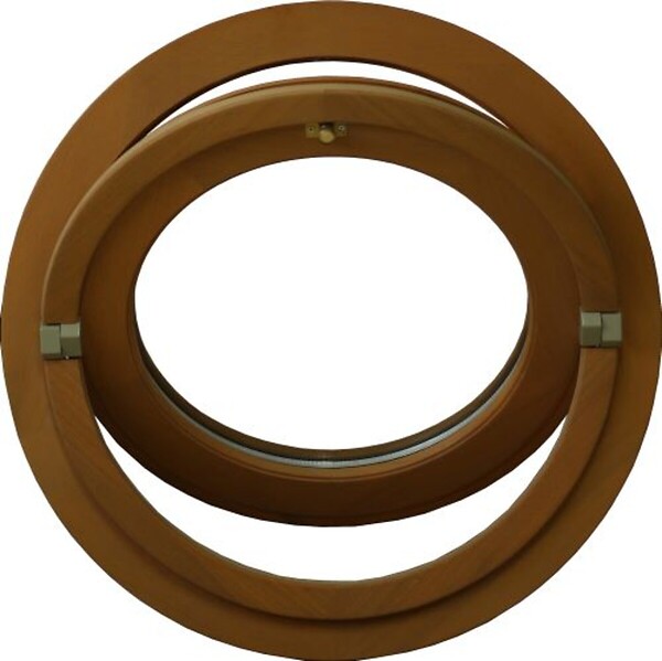 GD MENUISERIES - Oeil De Boeuf Bois H80 x L80 cm Côte Tableau - large