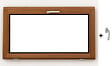 GD MENUISERIES - Chassis Abattant En Bois H60 x L80 cm Côte Tableau, poignee (ref 010220F9) - vignette