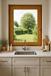 GD MENUISERIES - Fenetre Bois 1 Vantail H75 x L50 cm Côte Tableau Tirant Gauche - vignette