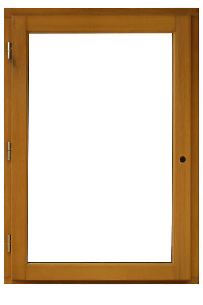 GD MENUISERIES - Fenetre Bois 1 Vantail H75 x L50 cm Côte Tableau Tirant Gauche - large