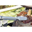 INTEC - Barbecue à charbon de bois Kamado Céramique Vert - 2 zones de cuisson Grill & Fumoir Ø56cm - Barbecue mobile + 2 tablettes INTEC - vignette