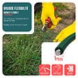 VOUNOT - Grillage a maille soude en acier gaine PVC 25mm fil 1mm 1x25m vert - vignette