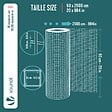 VOUNOT - Grillage a maille soude en acier gaine PVC 13mm fil 0.8mm 0.5x25m vert - vignette