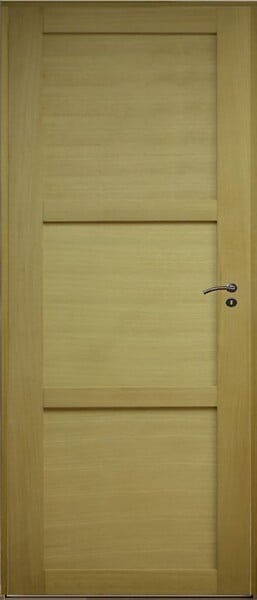 GD MENUISERIES - Bloc Porte Ayous 3 Panneaux H204 x L83 cm Côte Tableau P.Gauche - large