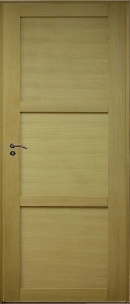 GD MENUISERIES - Bloc Porte Ayous 3 Panneaux H204 x L73 cm Côte Tableau P.Droit - large