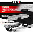BRICK - Lot de 2 rampes pliables en acier galvanisé 160cm - Charge max 500 kg/paire - vignette