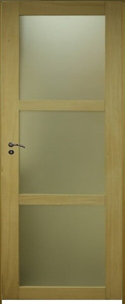 GD MENUISERIES - Bloc Porte Ayous Vitrée H204 x L73 cm Côte Tableau P.Droit - large