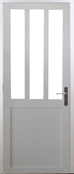GD MENUISERIES - Bloc Porte Atelier BLANC H204 x L73 cm Côte Tableau P.Gauche - large