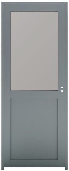 GD MENUISERIES - Bloc Porte Athena Vitrée H204 x l83 Poussant Gauche - large