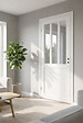 GD MENUISERIES - Bloc Porte Atelier BLANC H204 x L83 cm Côte Tableau P.Droit - vignette