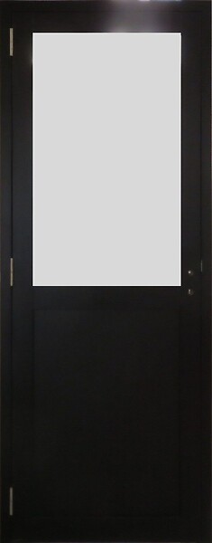 GD MENUISERIES - Bloc Porte Athena Noir H204 x L73 cm Côte Tableau P.Gauche - large