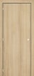GD MENUISERIES - Bloc porte Décor Chêne Naturel Honey Oak  H204 x L83 cm Côte Tableau P.Droit - vignette