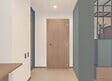 GD MENUISERIES - Bloc porte Décor Noyer Light Walnut H204 x L83 cm Côte Tableau P.Gauche - vignette