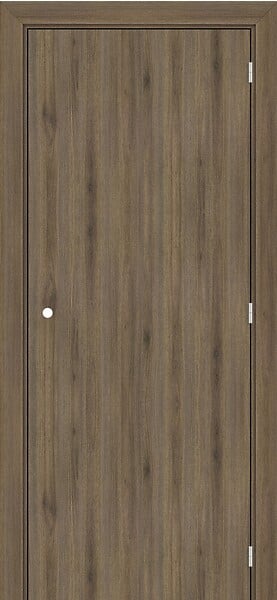 GD MENUISERIES - Bloc porte Décor Noyer Light Walnut H204 x L83 cm Côte Tableau P.Gauche - large