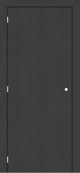 GD MENUISERIES - Bloc porte Effet Chêne Anthracite Grey Oak H204 x L83 cm Côte Tableau P.Droit - large