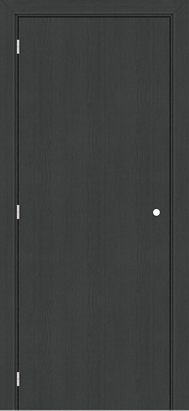 GD MENUISERIES - Bloc porte Effet Chêne Anthracite Grey Oak H204 x L73 cm Côte Tableau P.Droit - large