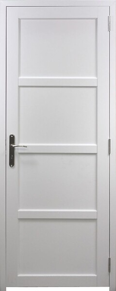 GD MENUISERIES - Bloc Porte Tamera Blanc H204 x L73 cm Côte Tableau P.Gauche - large