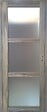 GD MENUISERIES - Bloc Porte bois Frake Vitrée H204 x L73 cm Côte Tableau P.Gauche - vignette